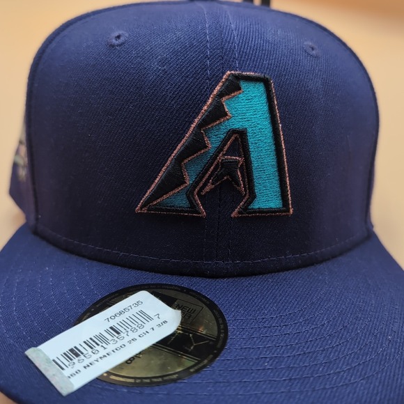 New Era 59Fifty Arizona Diamondbacks‎ Adult Men 7 3/8 20th World Champions NWOT - Picture 2 of 10